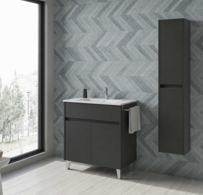 Mueble Band 80 cm c/ espejo