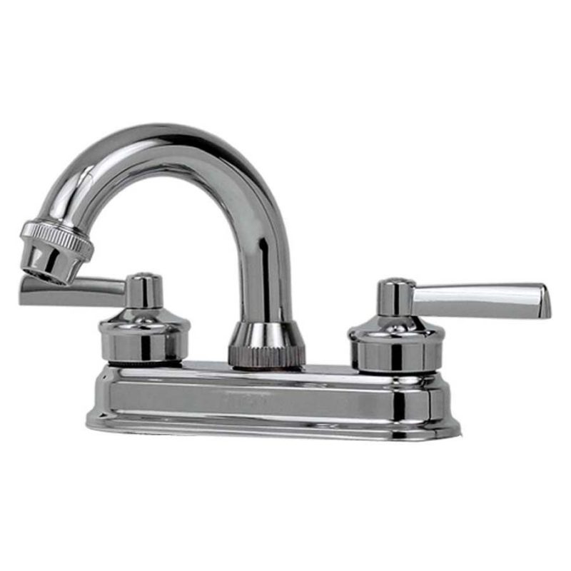 Mezcladora Duomando 4 pulgadas para Lavabo Con Cubierta de Latón 24TP