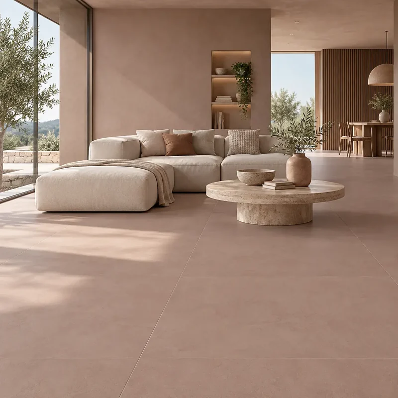 Piso Porcelánico Newclay Out Cotto 120x120